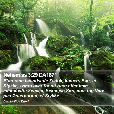 Nehemias 3:29 DA1871 Bible Verse Image