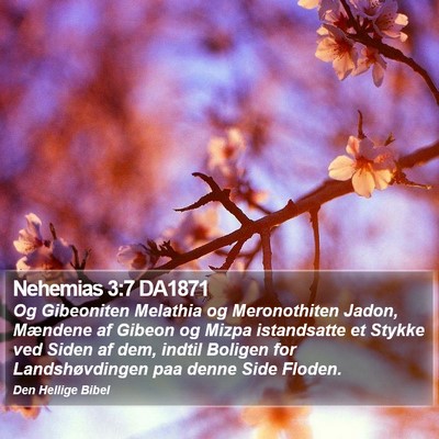 Nehemias 3:7 DA1871 Bible Verse Image