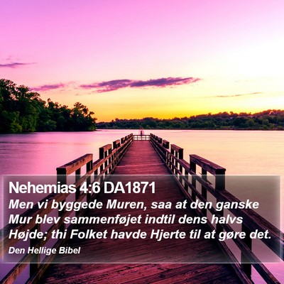Nehemias 4:6 DA1871 Bible Verse Image
