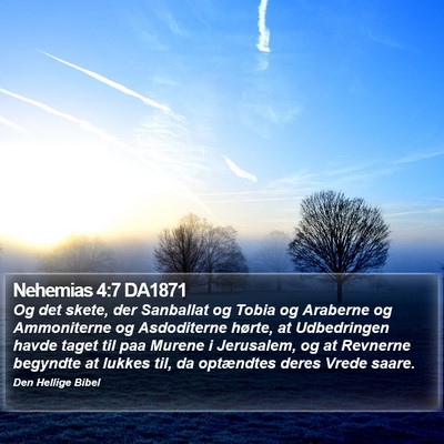 Nehemias 4:7 DA1871 Bible Verse Image