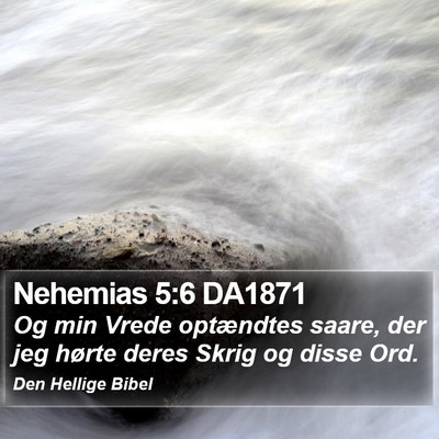 Nehemias 5:6 DA1871 Bible Verse Image