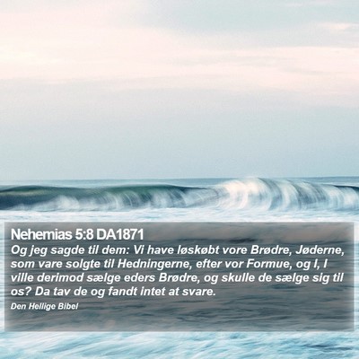 Nehemias 5:8 DA1871 Bible Verse Image