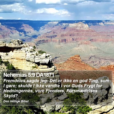 Nehemias 5:9 DA1871 Bible Verse Image
