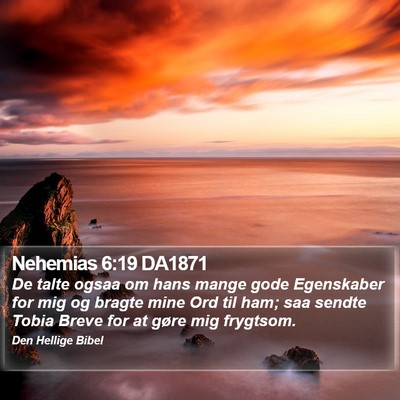 Nehemias 6:19 DA1871 Bible Verse Image