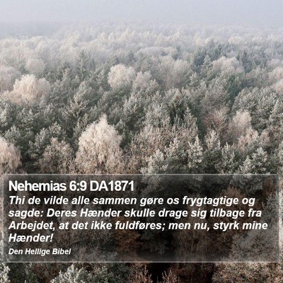 Nehemias 6:9 DA1871 Bible Verse Image