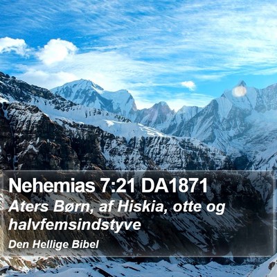 Nehemias 7:21 DA1871 Bible Verse Image