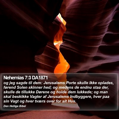 Nehemias 7:3 DA1871 Bible Verse Image