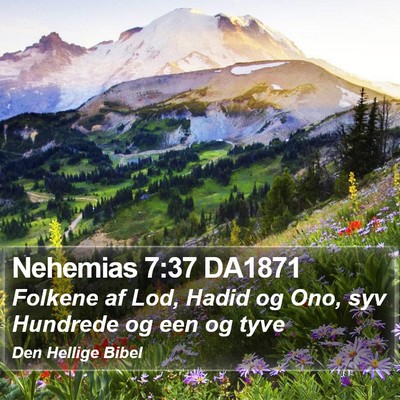 Nehemias 7:37 DA1871 Bible Verse Image