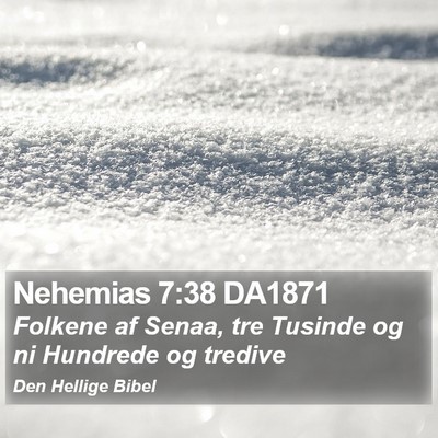 Nehemias 7:38 DA1871 Bible Verse Image