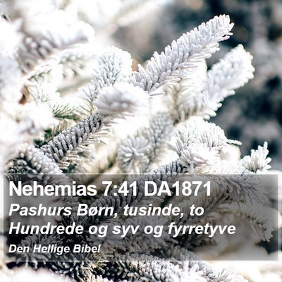 Nehemias 7:41 DA1871 Bible Verse Image