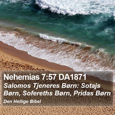 Nehemias 7:57 DA1871 Bible Verse Image