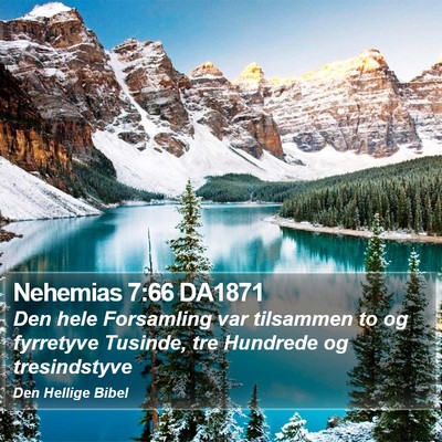 Nehemias 7:66 DA1871 Bible Verse Image