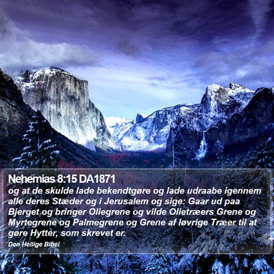 Nehemias 8:15 DA1871 Bible Verse Image