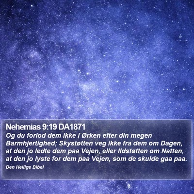 Nehemias 9:19 DA1871 Bible Verse Image