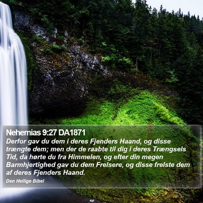 Nehemias 9:27 DA1871 Bible Verse Image