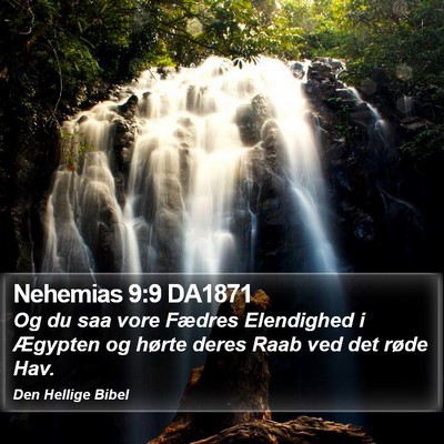 Nehemias 9:9 DA1871 Bible Verse Image