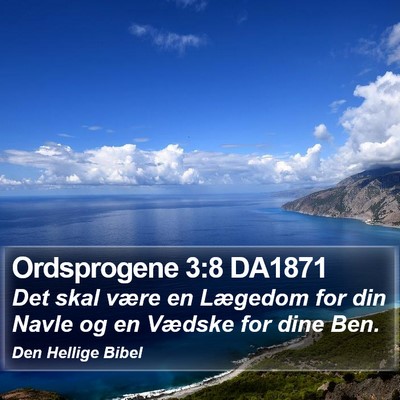Ordsprogene 3:8 DA1871 Bible Verse Image