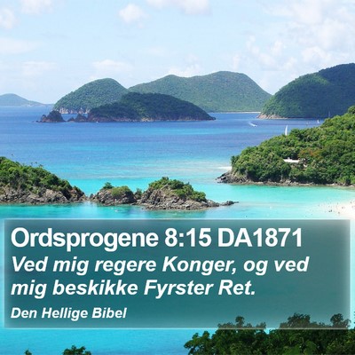 Ordsprogene 8:15 DA1871 Bible Verse Image