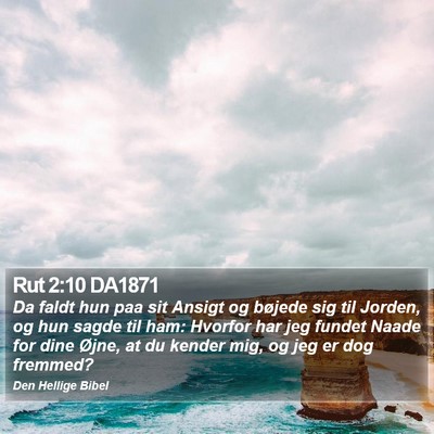 Rut 2:10 DA1871 Bible Verse Image