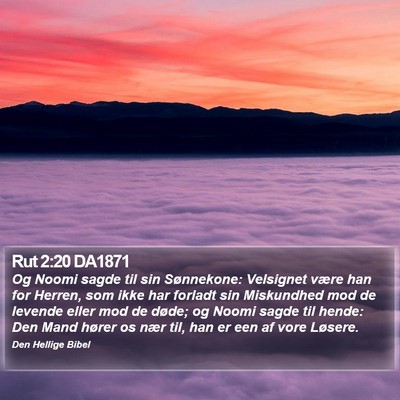 Rut 2:20 DA1871 Bible Verse Image