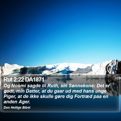 Rut 2:22 DA1871 Bible Verse Image