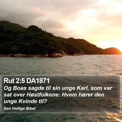 Rut 2:5 DA1871 Bible Verse Image
