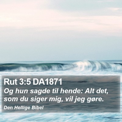 Rut 3:5 DA1871 Bible Verse Image