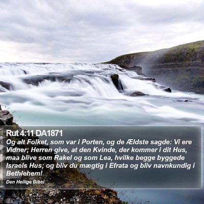 Rut 4:11 DA1871 Bible Verse Image