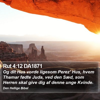 Rut 4:12 DA1871 Bible Verse Image