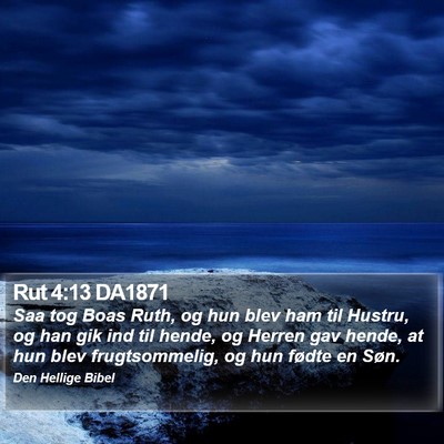 Rut 4:13 DA1871 Bible Verse Image