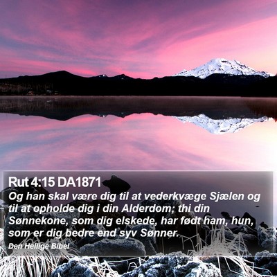 Rut 4:15 DA1871 Bible Verse Image