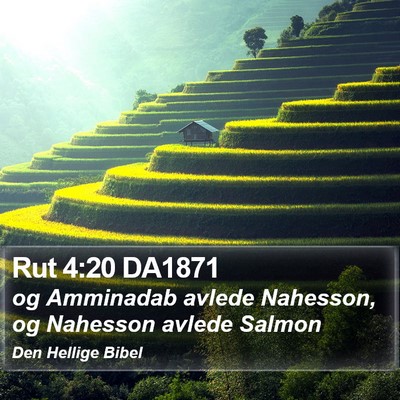 Rut 4:20 DA1871 Bible Verse Image