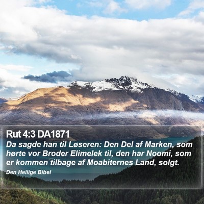 Rut 4:3 DA1871 Bible Verse Image