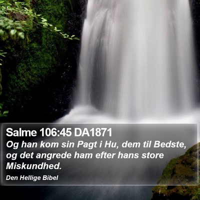 Salme 106:45 DA1871 Bible Verse Image