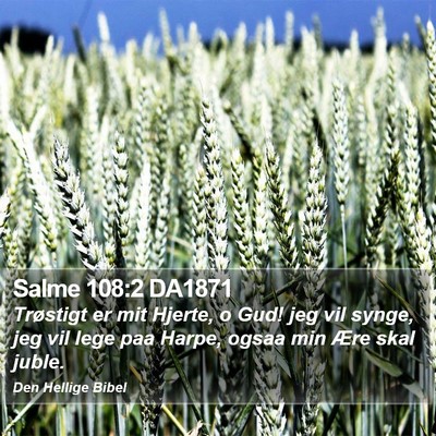 Salme 108:2 DA1871 Bible Verse Image