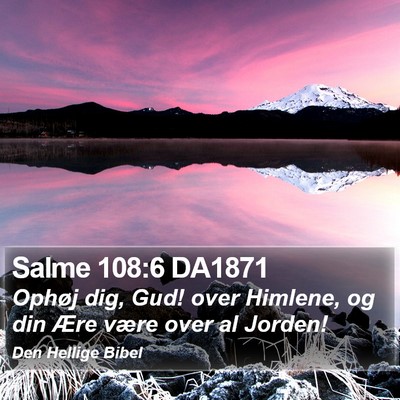 Salme 108:6 DA1871 Bible Verse Image