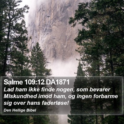 Salme 109:12 DA1871 Bible Verse Image