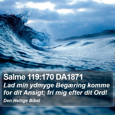 Salme 119:170 DA1871 Bible Verse Image