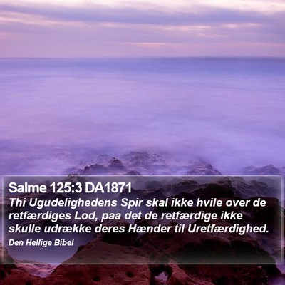 Salme 125:3 DA1871 Bible Verse Image