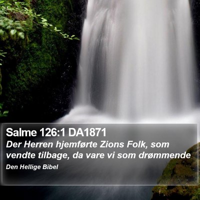Salme 126:1 DA1871 Bible Verse Image