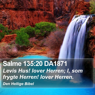 Salme 135:20 DA1871 Bible Verse Image