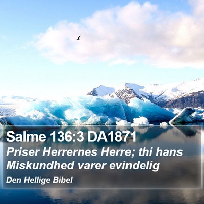 Salme 136:3 DA1871 Bible Verse Image