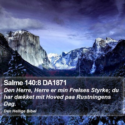 Salme 140:8 DA1871 Bible Verse Image