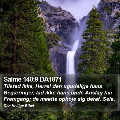 Salme 140:9 DA1871 Bible Verse Image