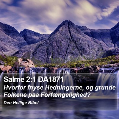 Salme 2:1 DA1871 Bible Verse Image