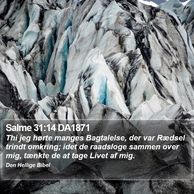 Salme 31:14 DA1871 Bible Verse Image