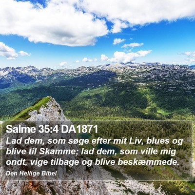 Salme 35:4 DA1871 Bible Verse Image