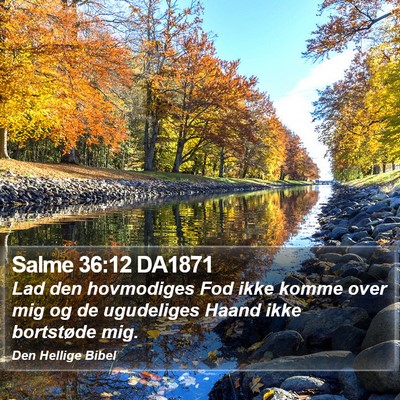 Salme 36:12 DA1871 Bible Verse Image