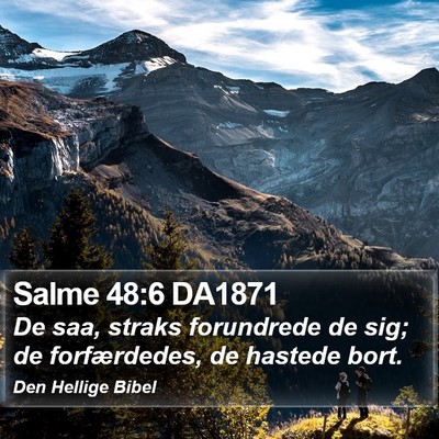Salme 48:6 DA1871 Bible Verse Image