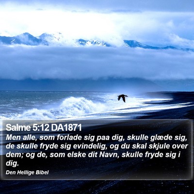 Salme 5:12 DA1871 Bible Verse Image